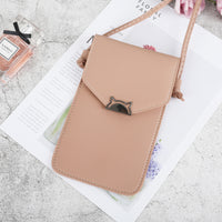 Touch Screen Women's Cat Metal Decoration Transparent
