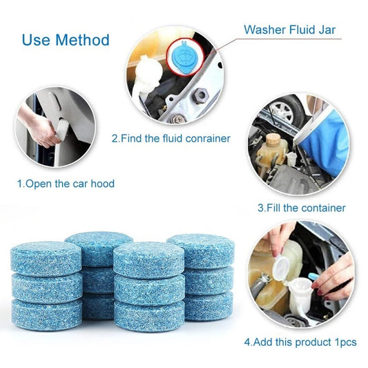 Windshield Washer Fluid Rain Wiper