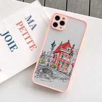 Skin Feeling Street View Mobile Phone Shell