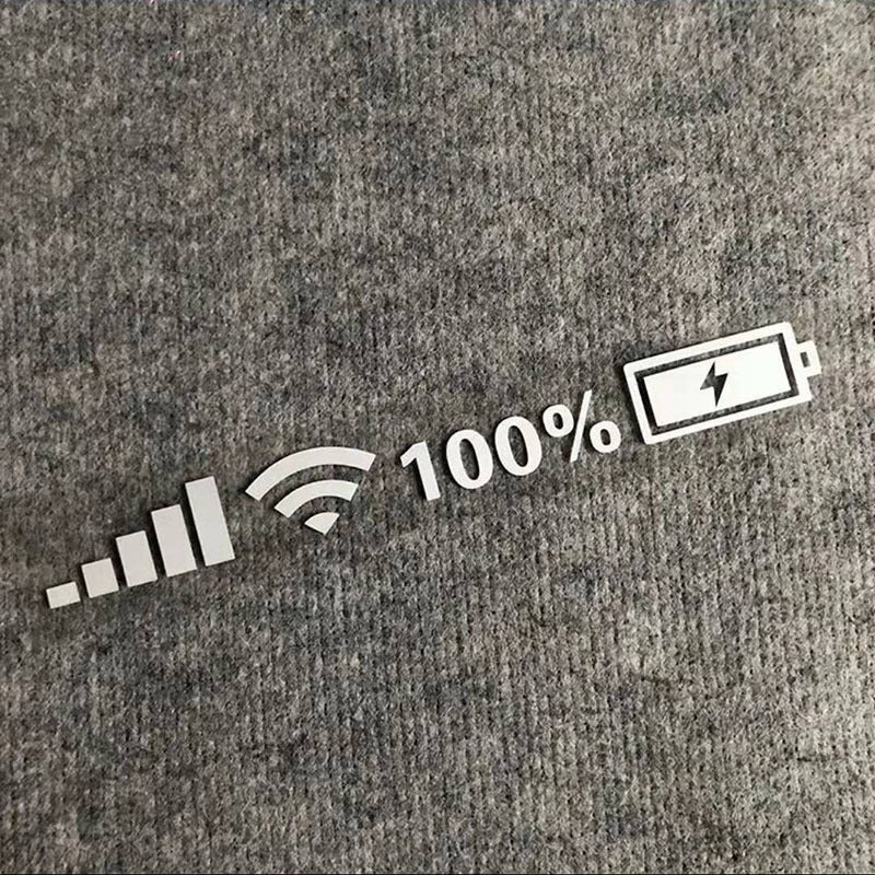 Car Windshield Stickers Signal WiFi Power Vinyl Decal stickers
