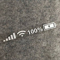 Car Windshield Stickers Signal WiFi Power Vinyl Decal stickers
