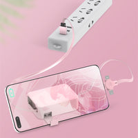 4 In 1 Retractable USB Cable Creative Macron Type C