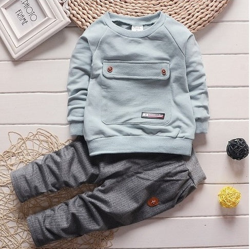 Toddler Baby Clothes Children Suit 0-3 Years Old Suit  Pants