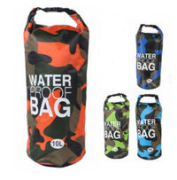 Camouflage waterproof bucket bag beach bag