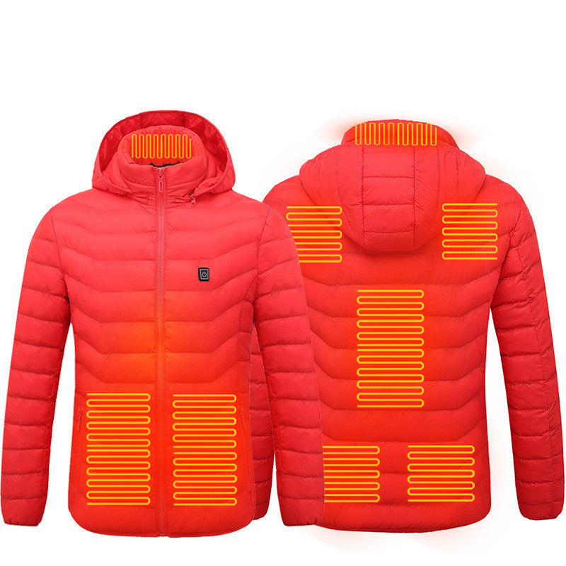 Heated Jacket Coat USB Electric Jacket Cotton Coat Heater