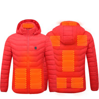 Heated Jacket Coat USB Electric Jacket Cotton Coat Heater