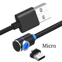 Magnetic Cable LED Charger Cable USB Cable & USB Type-C USB C