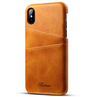 Wallet Phone Case, Slim PU Leather Back Case Cover