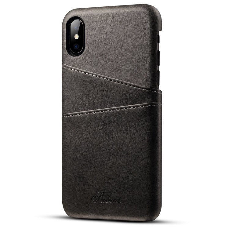 Wallet Phone Case, Slim PU Leather Back Case Cover