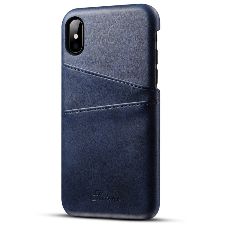 Wallet Phone Case, Slim PU Leather Back Case Cover