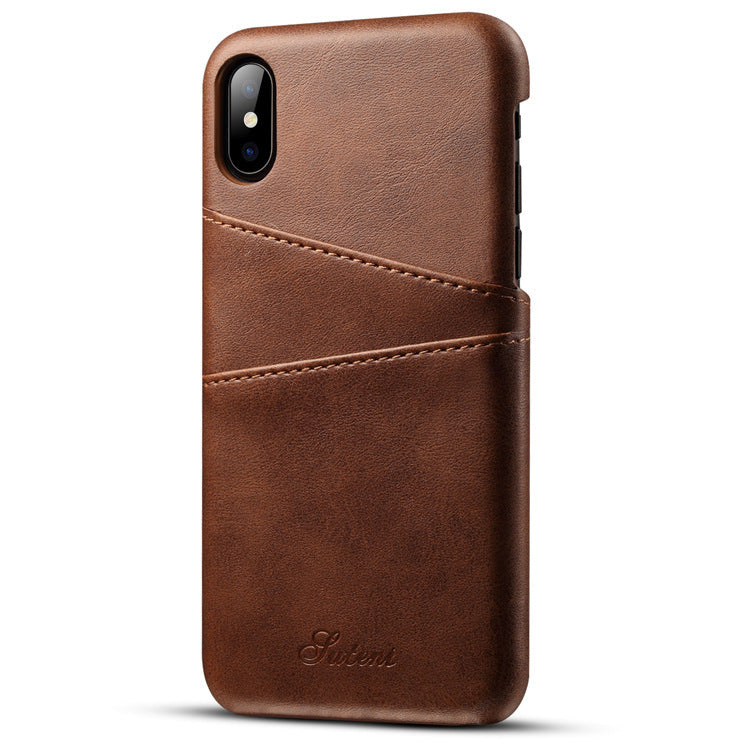 Wallet Phone Case, Slim PU Leather Back Case Cover