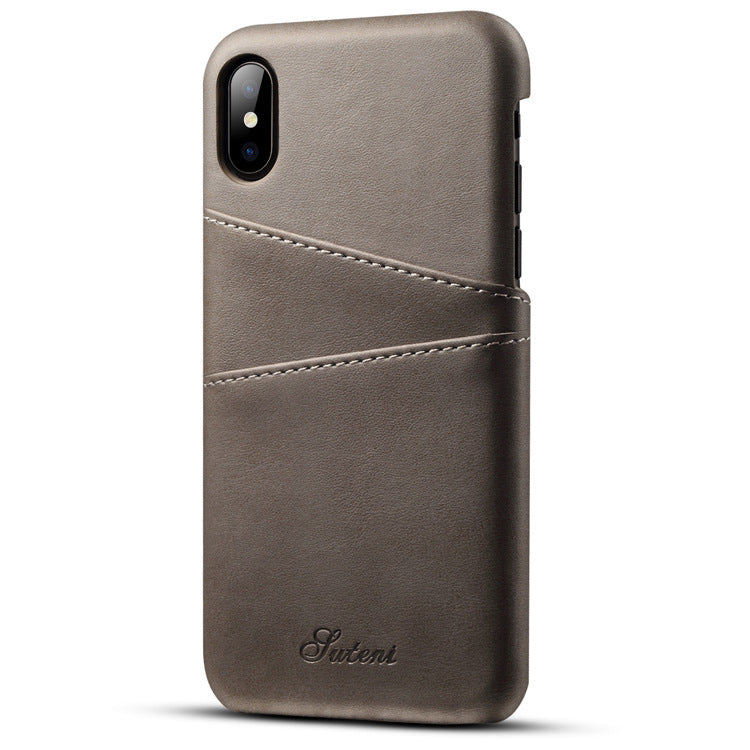 Wallet Phone Case, Slim PU Leather Back Case Cover
