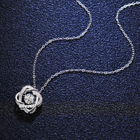 S925 Sterling Silver Pendant Moissanite Smart Necklace