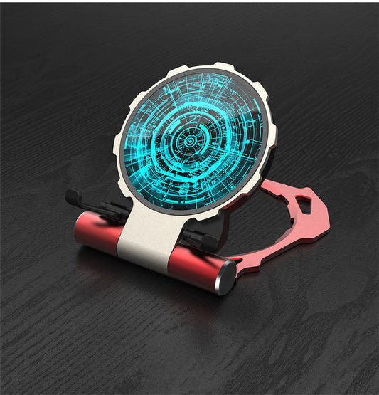 Iron Man Metal QI Wireless Charger Stand Desktop
