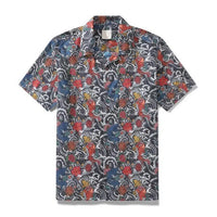 Men's Shirt Hawaiian Tropical Style Animal Alohacamisha Style