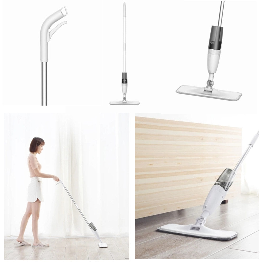Xiaomi Deerma Pour Plancher En Fiber De Carbone Vadrouilles 360 Rotation