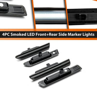 LED Front Rear Fender Side Marker Lights For 2004-2008