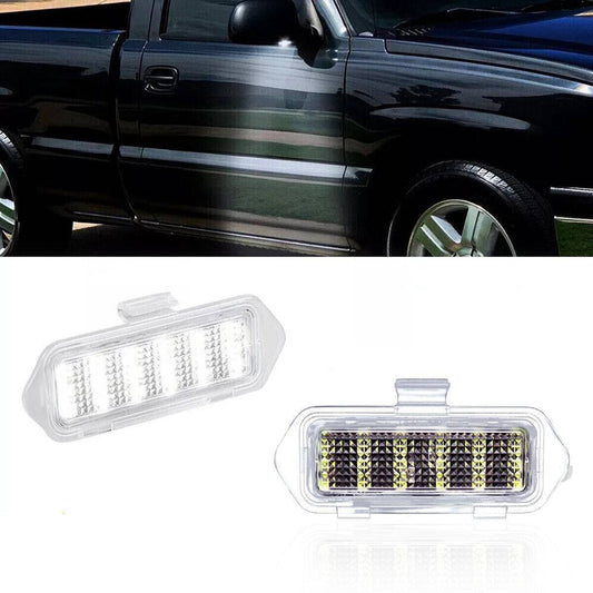 LED Side Mirror Puddle Lights For 03-06 Escalade Silverado Suburban
