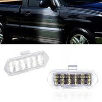 LED Side Mirror Puddle Lights For 03-06 Escalade Silverado Suburban