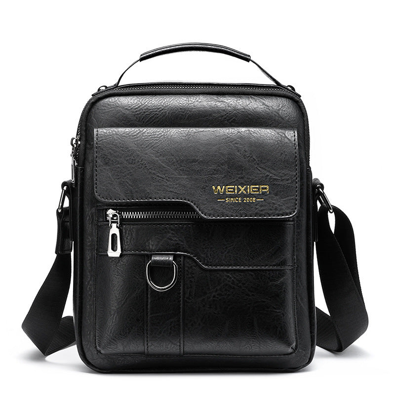 Men's Messenger Bag One Shoulder Retro Business