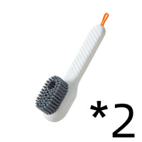 Multi functional Soft-bristled Shoe Brush Long Handle