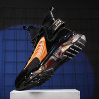 Men's Shoes High Top Shoes Thick Soled Breathable