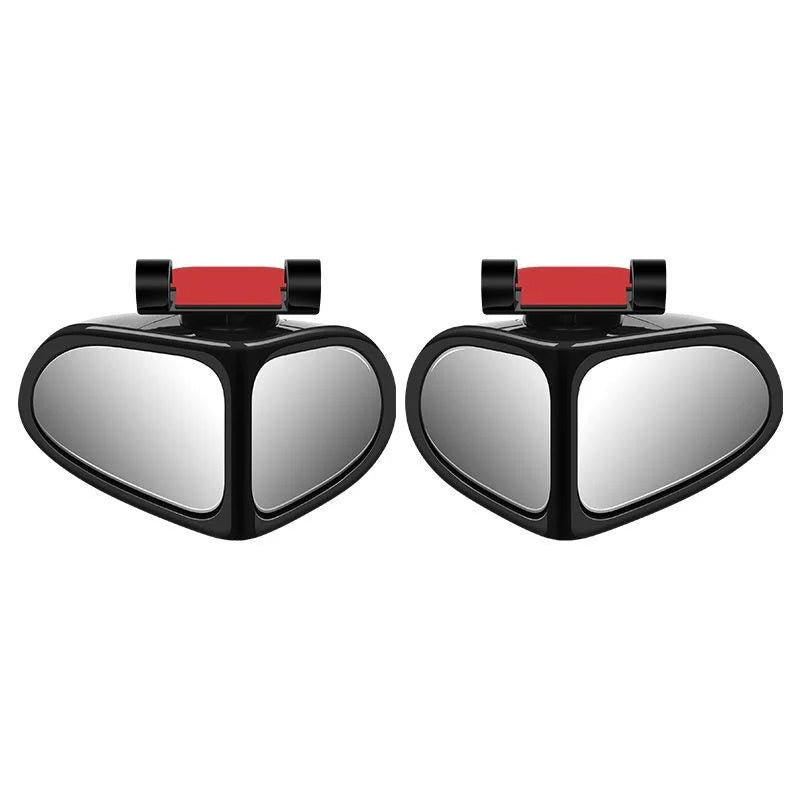 Car Reversing Small Round Mirror Front And Rear Wheel Wide-Angle.