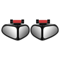 Car Reversing Small Round Mirror Front And Rear Wheel Wide-Angle.