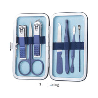 Professional Scissors Nail Clippers Set Ear Spoon Dead Skin Pliers