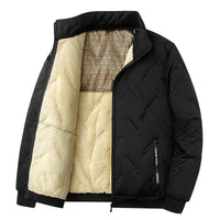 Graphene-design Cotton Coat Winter Warm Thickened Fleece Jacket