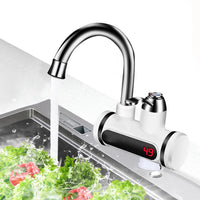 Kitchen Electric Water Tap  Water Heater Temperature Display