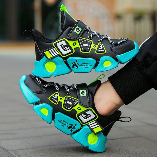 Mesh Fly Woven Velcro Breathable Sneakers for Women