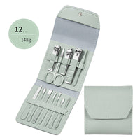 Professional Scissors Nail Clippers Set Ear Spoon Dead Skin Pliers