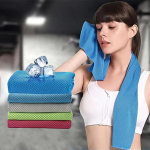 Towel Physical Cooling Microfiber Instant Cool Ice Face Towels