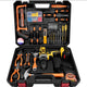 50 Pieces Of 21V Impact Lithium Drill Set STT-050A