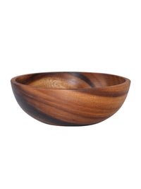 Natural Wooden Bowl Household Fruit Bowl Salad Bowl