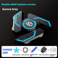 Glowing Fingertip Spinning Top Luminous Finger Decompression