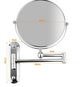 Cosmetic Mirror Wall Mounted Double Side Adjustable