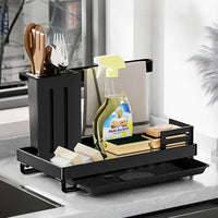 Kitchen Storage Rack Cloth Drain Rack No Punching