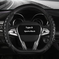 Leather Four Season  Steering Wheel Cover
