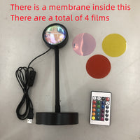 Sunset Projection Lamp Sunset Projector Night Light Wal