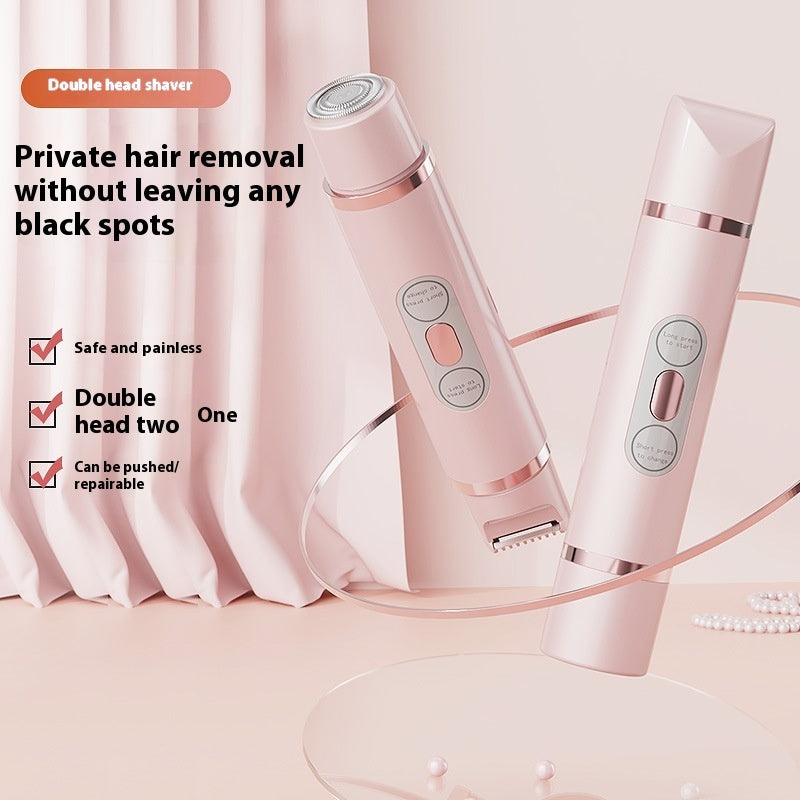 Dual-Head Electric Shaver Painless Women