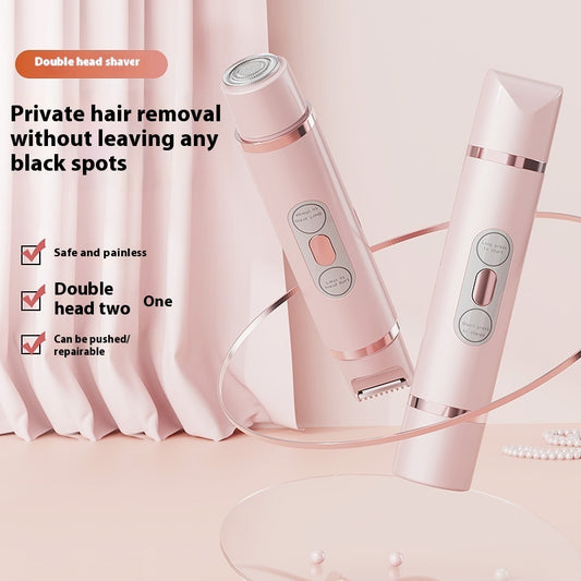 Dual-Head Electric Shaver Painless Women
