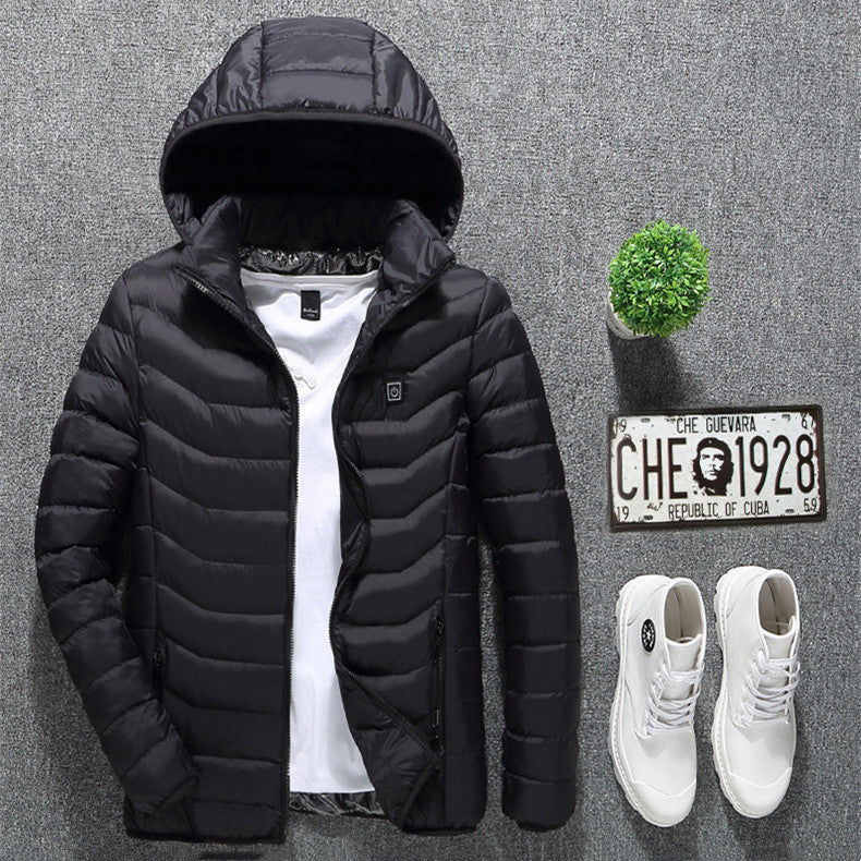 Heated Jacket Coat USB Electric Jacket Cotton Coat Heater