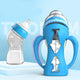 Glass Baby Bottle Straw Drop-resistant Water Drink Bottles for Baby