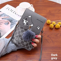 Vertical Touch Screen Phone Bag Women's Crossbody