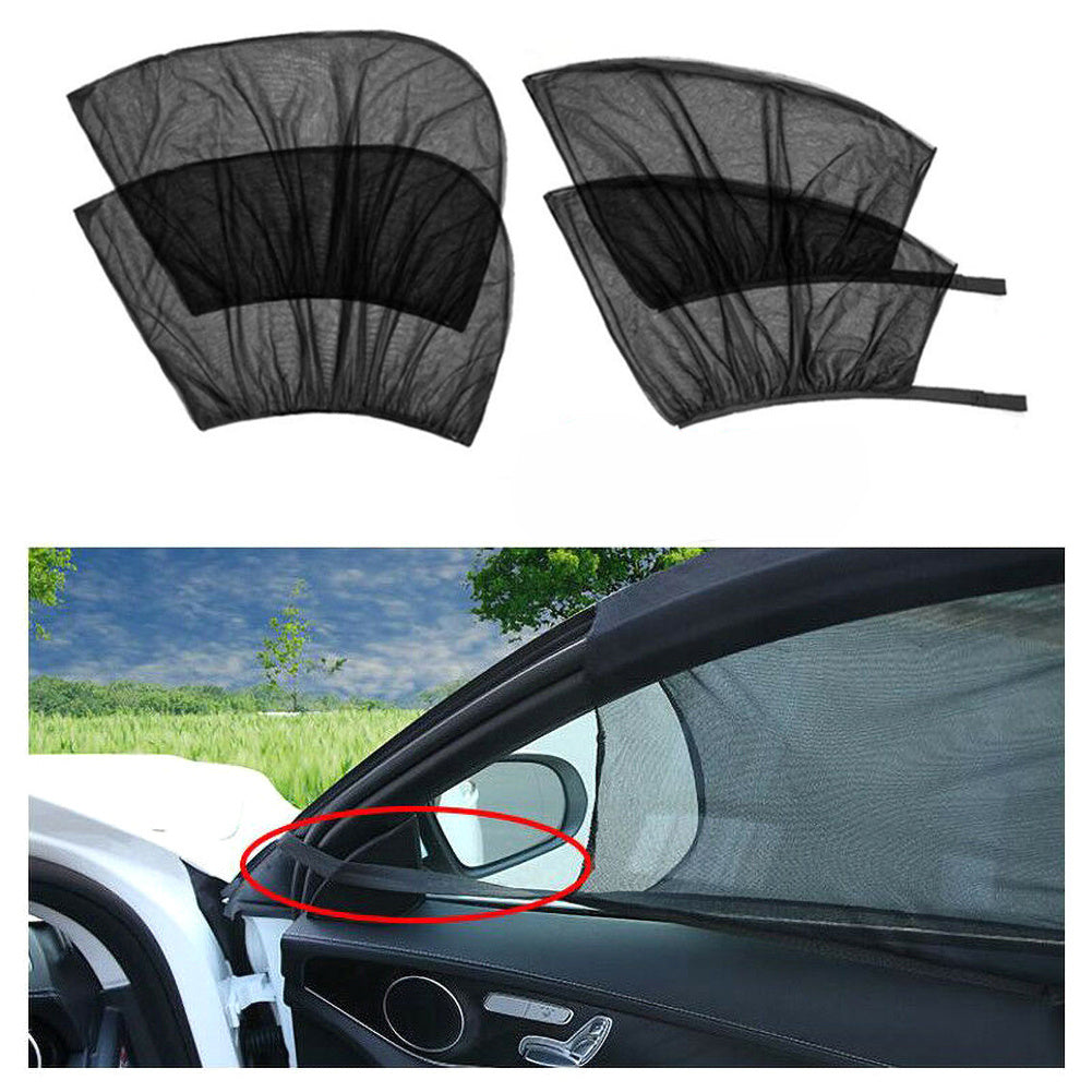 Car Front&Rear Side Curtain Sun Visor Shade Mesh Cover Insulation.