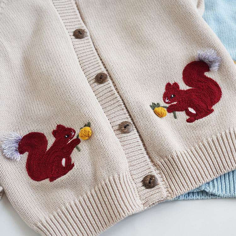 Knitwear Kids' Sweater Cotton Thread Clothing