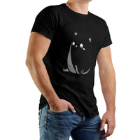 Men's T-Shirt is made from soft, breathable pure cotton