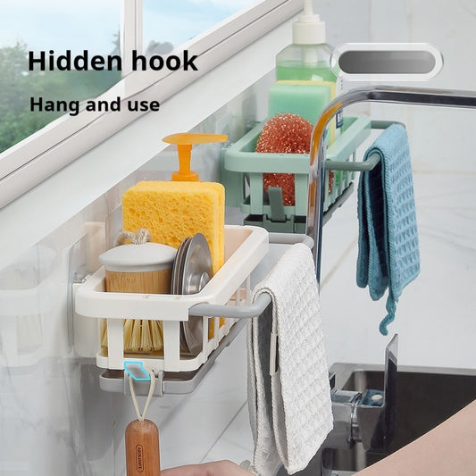 Household Dishwashing Cloth Draining Storage Rack